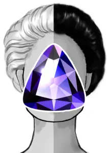 Triangle Face Shape Sketch