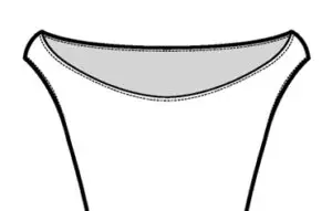 Sketch of a Ballerina Neckline
